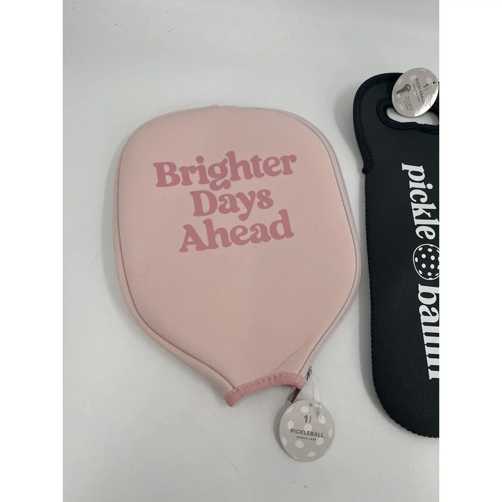 Pickleball Paddle Cases Brighter Days And Blue Stripe W/ Pickleball Ball Sleeve‎